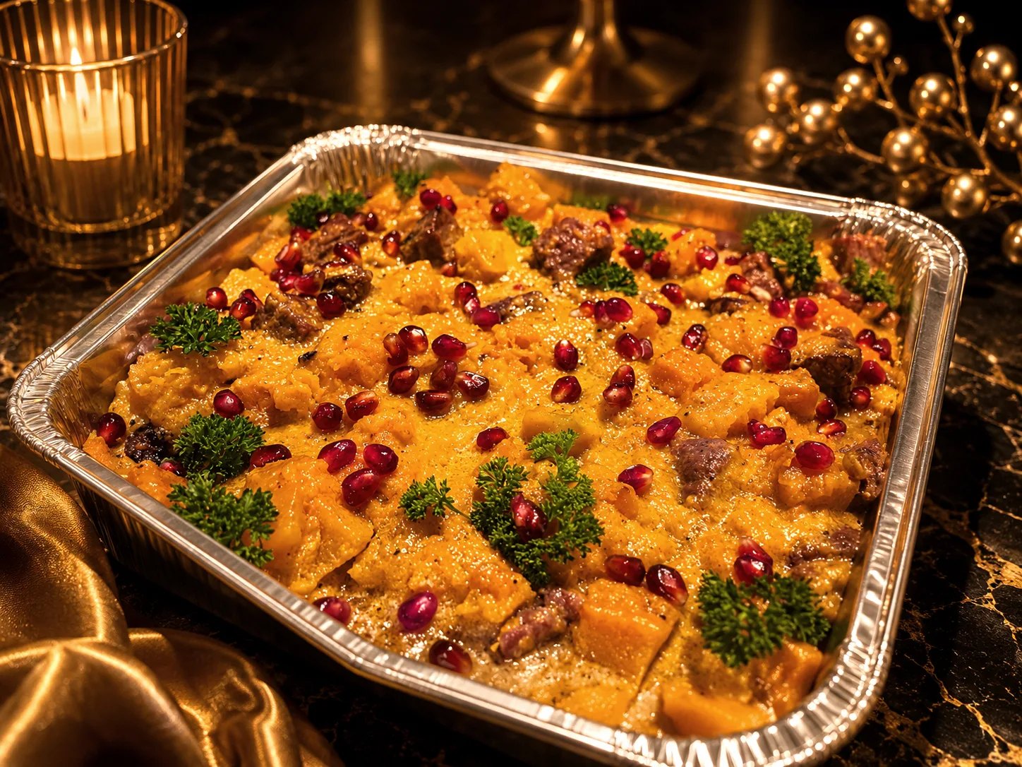 DOSHADO — baked dish pomegranate