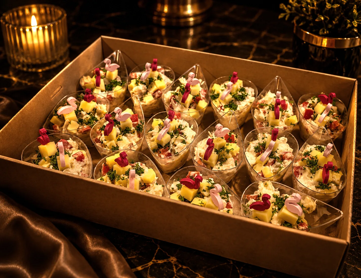 DOSHADO — canape cups box