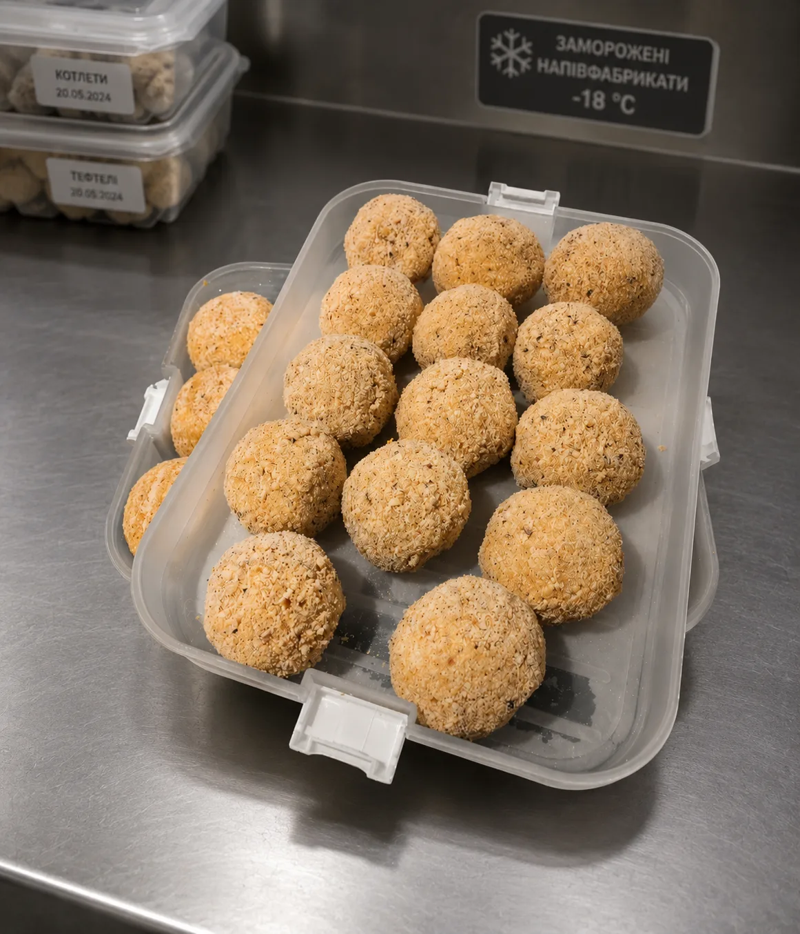 DOSHADO — frozen meatballs box