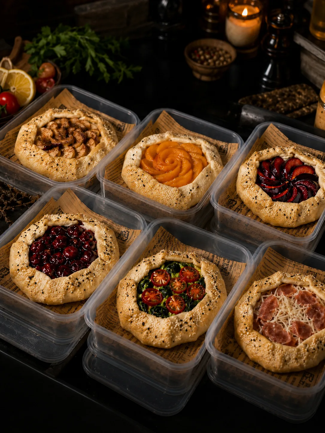 DOSHADO — galettes assorted
