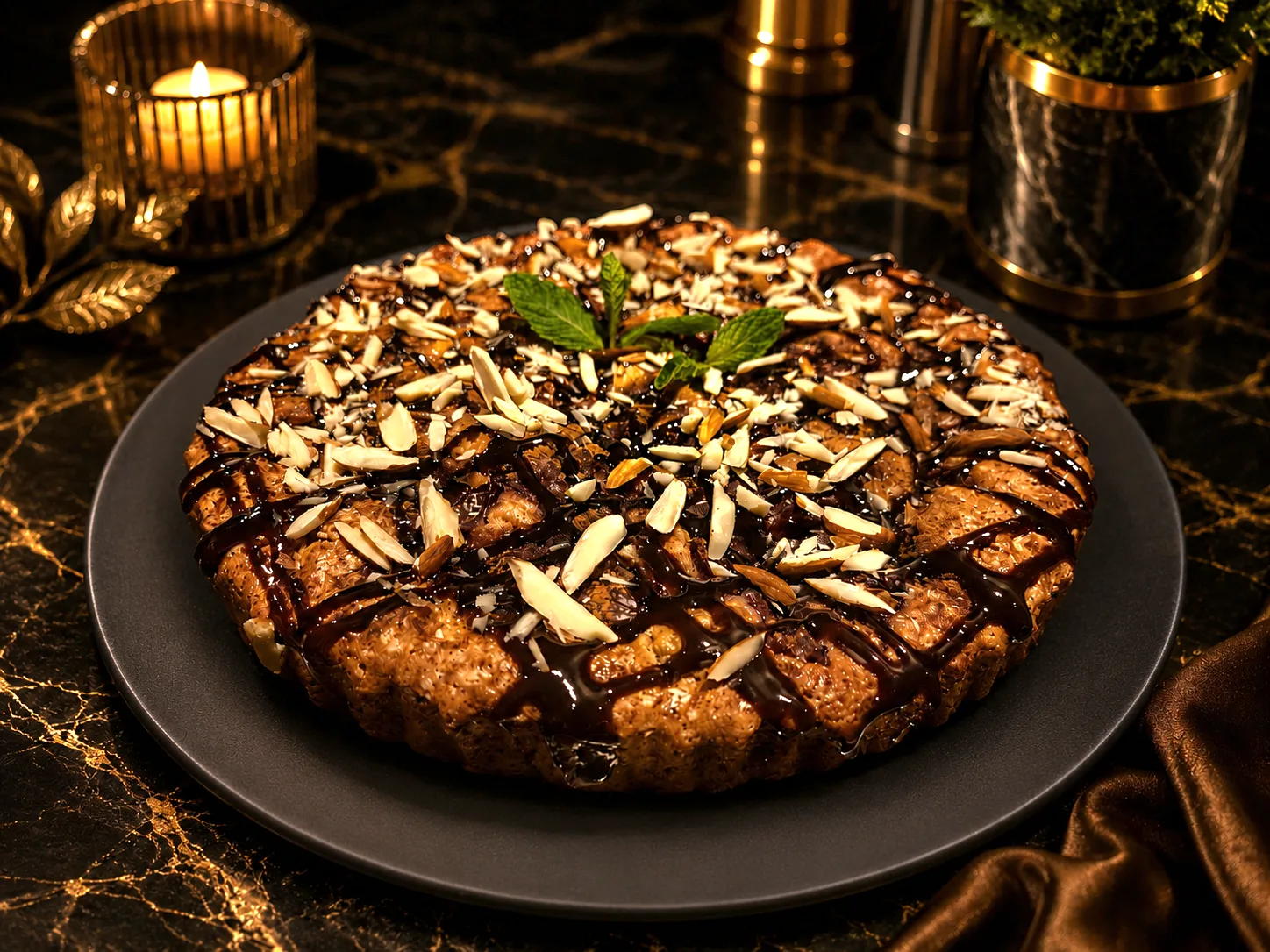 DOSHADO — nut cake chocolate almond