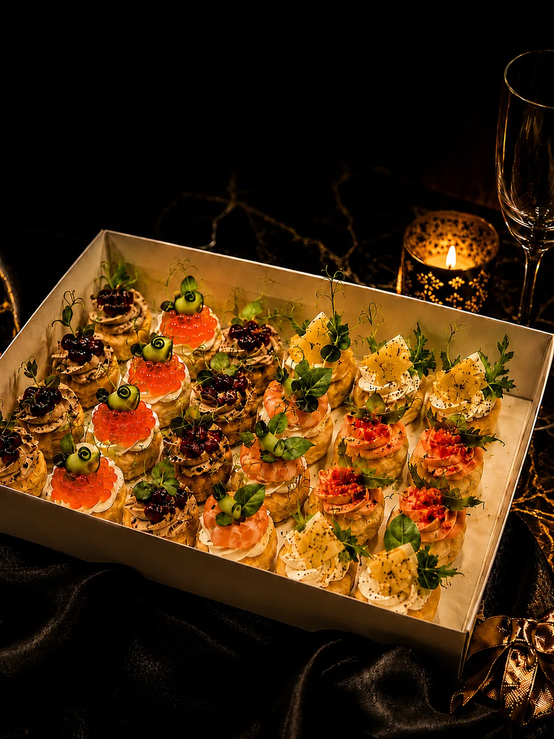 DOSHADO — signature profiteroles box