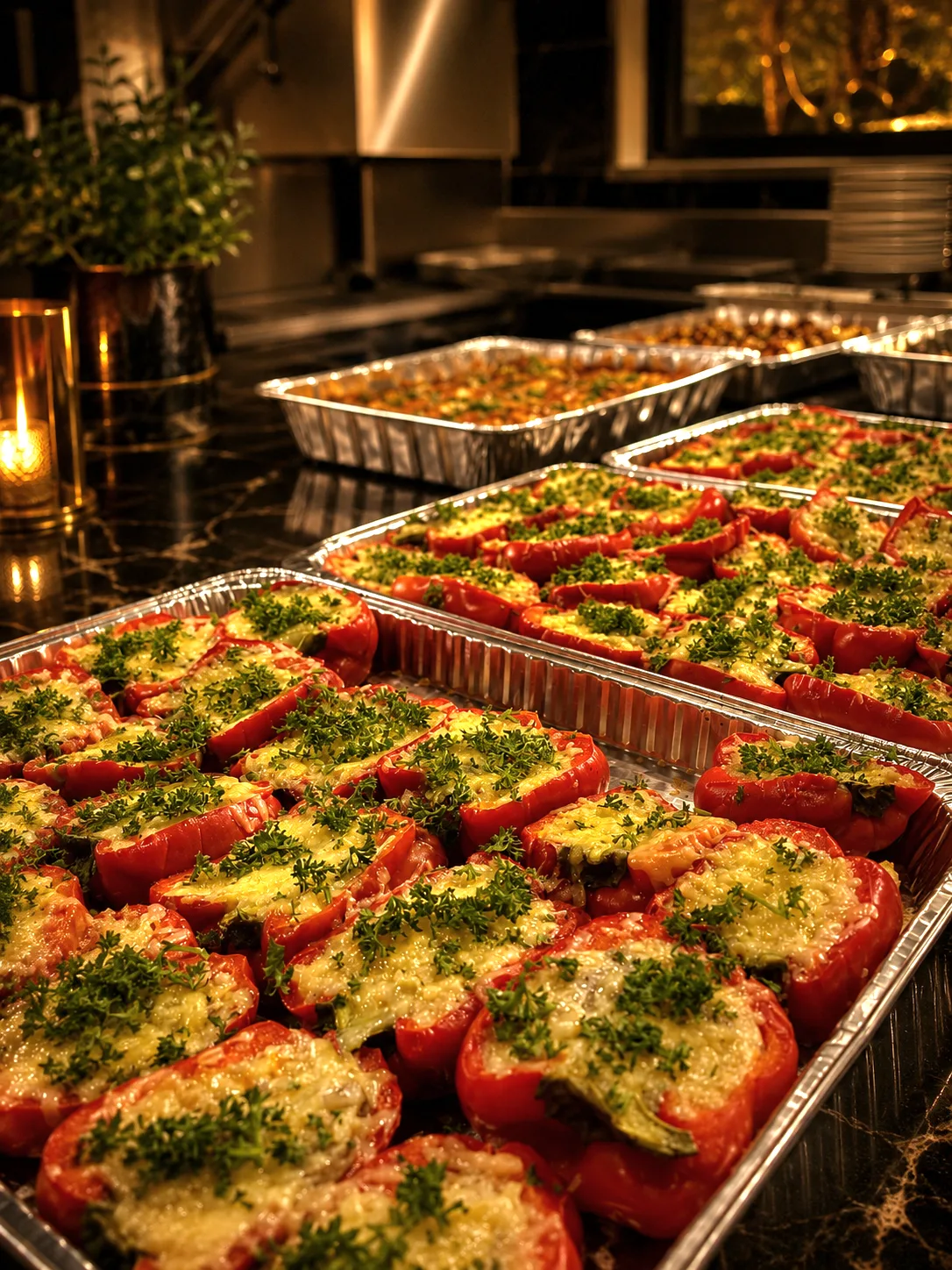 DOSHADO — stuffed tomatoes baked